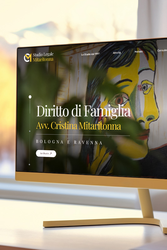 Un nuovo sito web per lo Studio Legale Cristina Mitaritonna – Diritto di famiglia - Webees